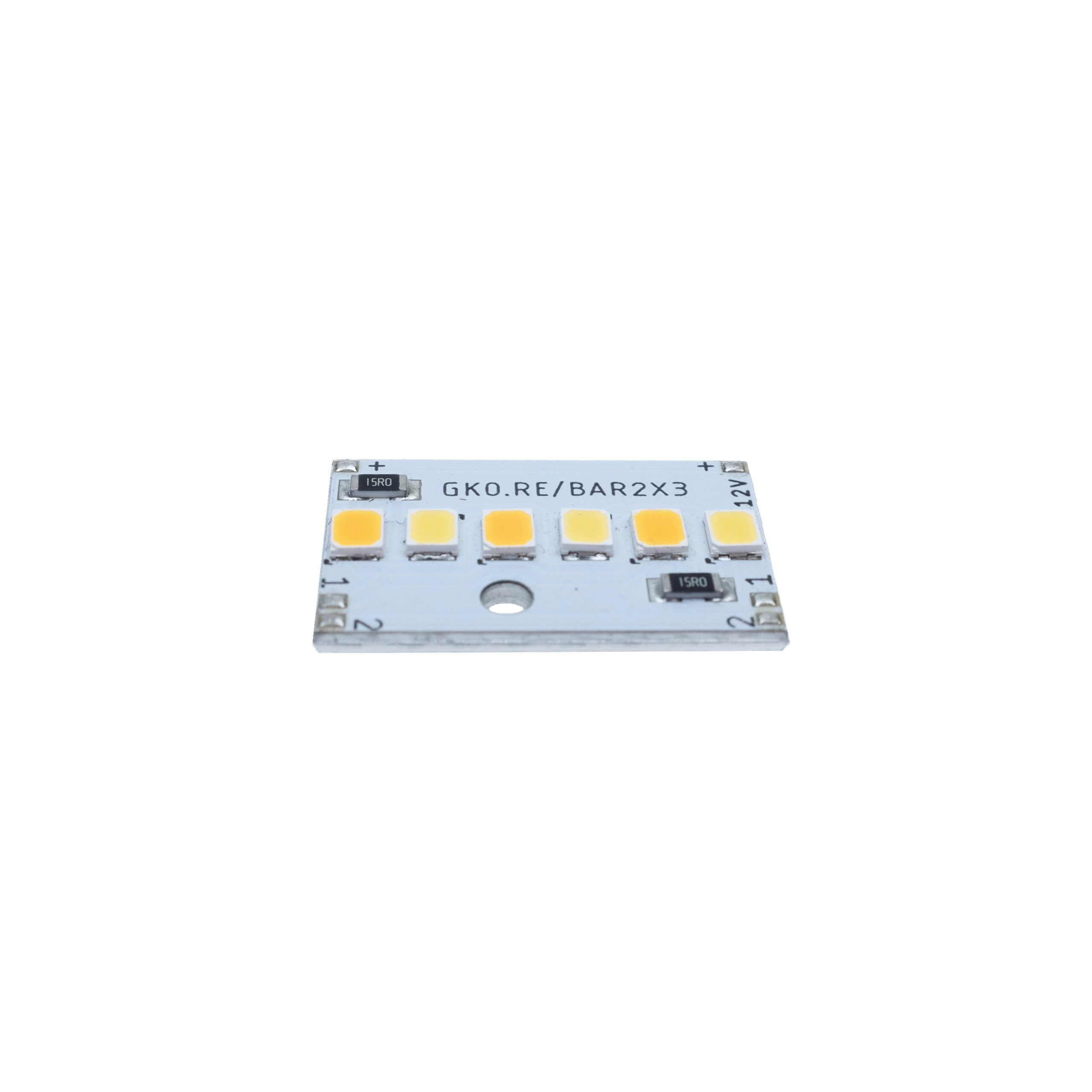 LED Modul BAR2x3 CCT 2600K & 6000K 12V 3W HighOutput CRI96 LED Modul BAR2x3 CCT 2600K & 6000K 12V 3W HighOutput CRI96
